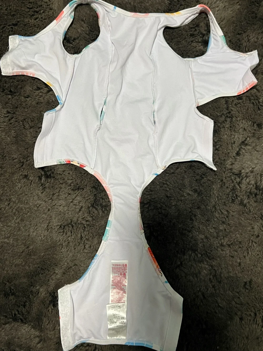 Girls Disney Ariel Mermaid One-Piece Swimsuit Size 4